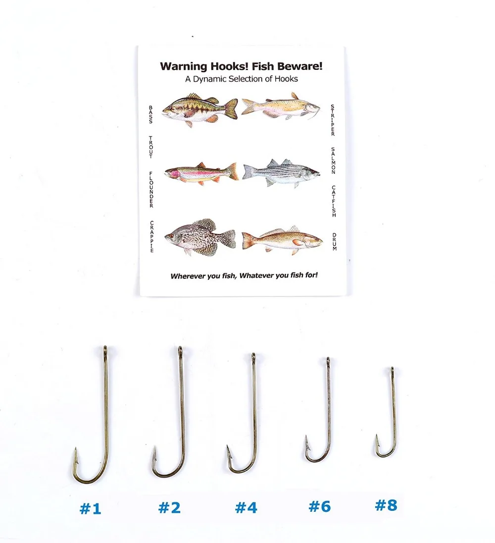 

125pcs Mizugiwa Thorn Fishing Carlisle Hooks Kit Ringed Fresh Water living Bait Hook PanFish Crappie with Fishing Tackle Box
