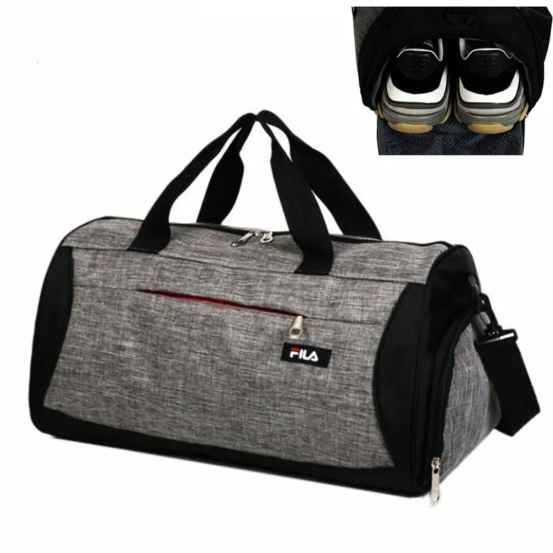 

Nylon Gym Bag Men Shoes Women Training Shoulder Handbags Outdoor Waterproof Sports Gym Bag Leisure Yoga Fitness Shoulder Bag