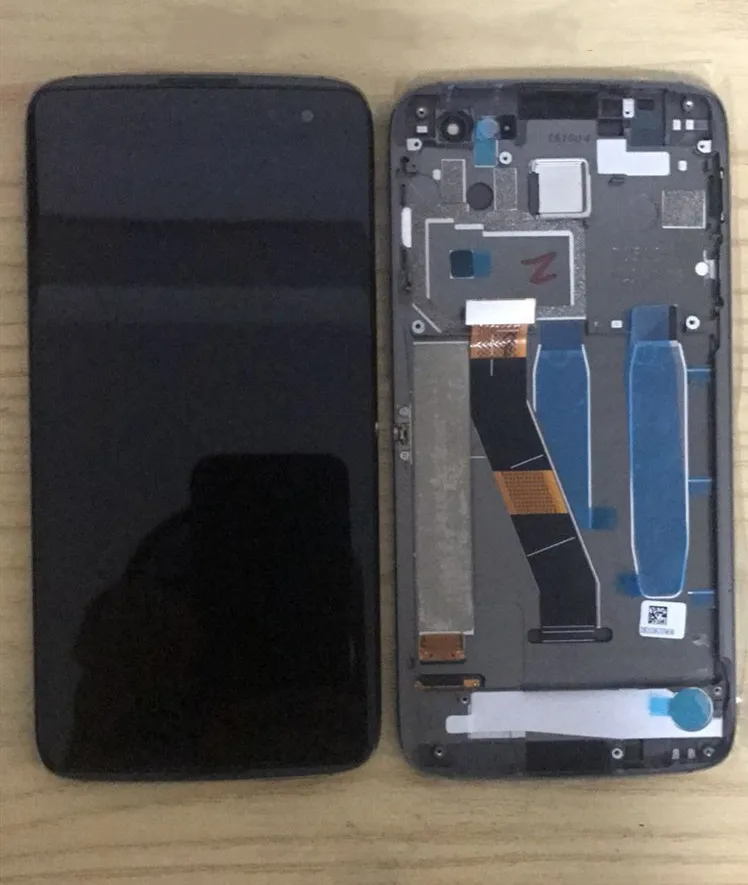 ЖК дисплей + сенсорный экран дигитайзер с рамкой в сборе для Alcatel Vodafone VDF900 VFD900 900