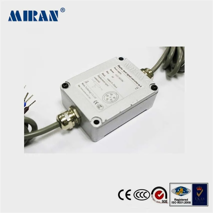 MIRAN MO-A1/A2/V1/V2-используется для линейного датчика положения смещения 0-5 V/0-10 V/4-20mA усилитель/модуль/передатчик/преобразователь