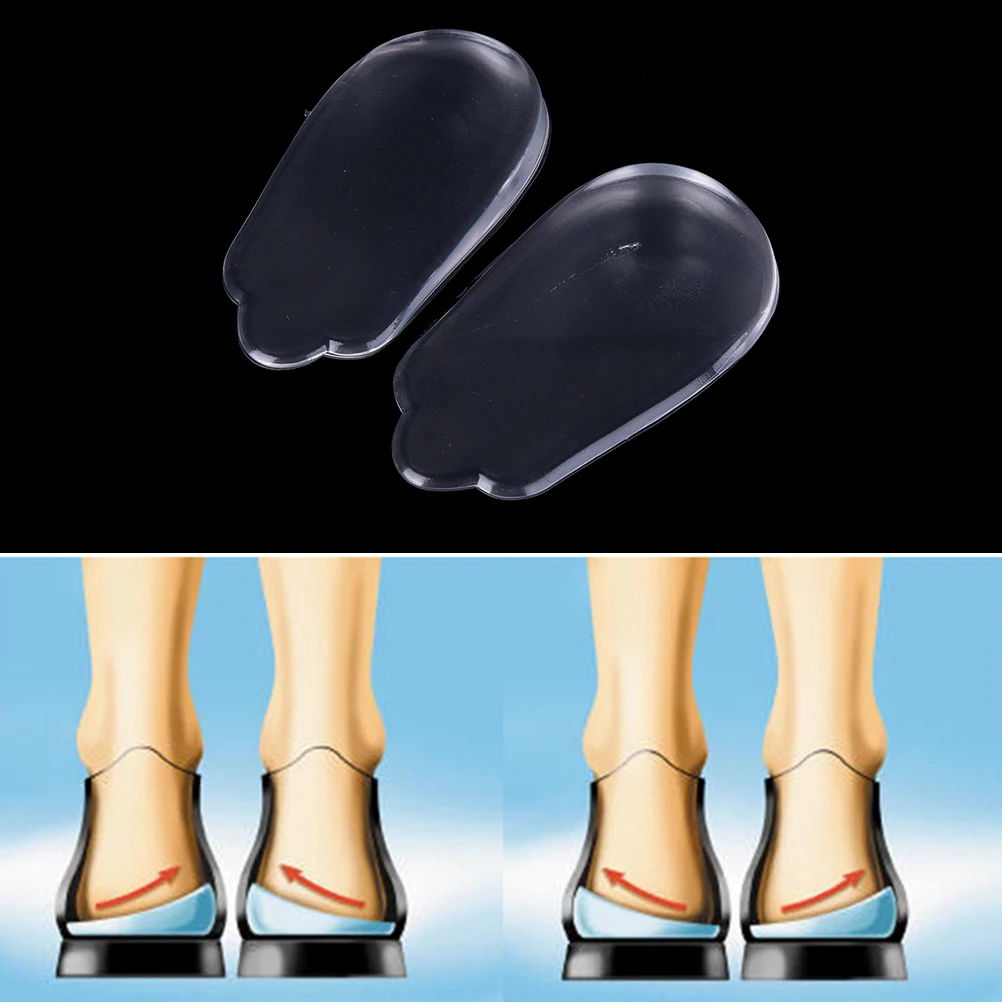 1 пара силиконовых поддерживающих подушечек для высоких каблуков, ортопедические стельки для плоскостопия, корректор для обуви, уход за ногами для женщин