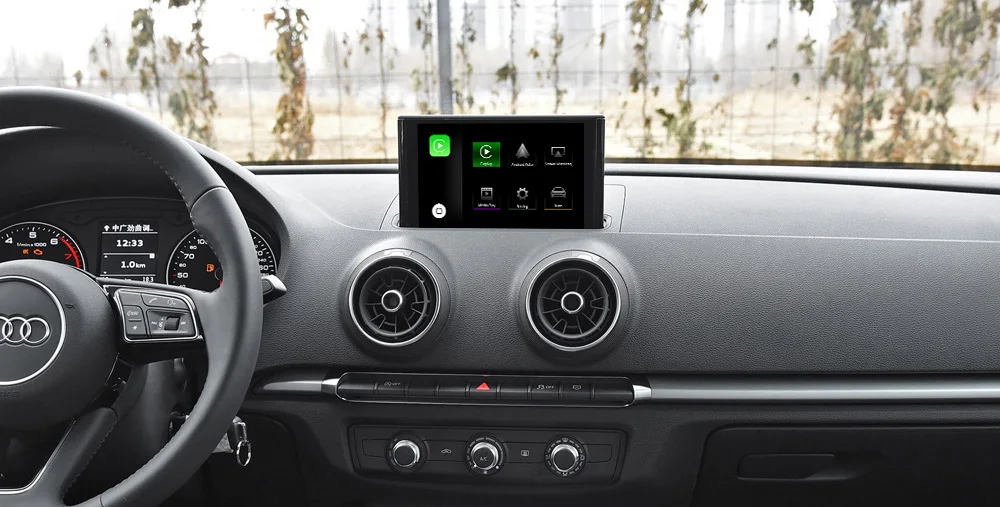Clearance 2019 Car Apple CarPlay Android Auto Wireless Decoder for Audi A3/Q2 MMI Original screen iOS & Reverse image Retrofit Kit 3