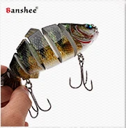 Banshee, 200 мм, 83 г, VMJ04-8 для морской рыбалки, Реалистичная жесткая наживка, Тонущая, погремушка, звук, плавающая приманка, 4 секции, большая, mulit, шарнирная приманка