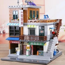 01013 блоков 2706 шт. подлинной творческой MOC город серии городской Village Set строительные блоки кирпичи развивающие игрушки модель подарки