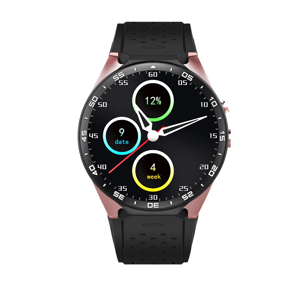 2017 Лидер продаж KW88 Смарт часы Android 5 1 MTK6580 Процессор 39 дюймов 3g Wi Fi Smartwatch для samsung