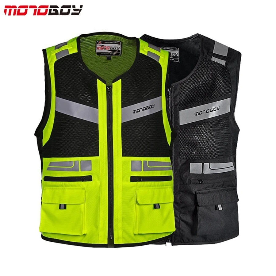 1 шт мужской светоотражающий защитный жилет для внедорожника мотокросса куртка пальто мотоциклетный жилет