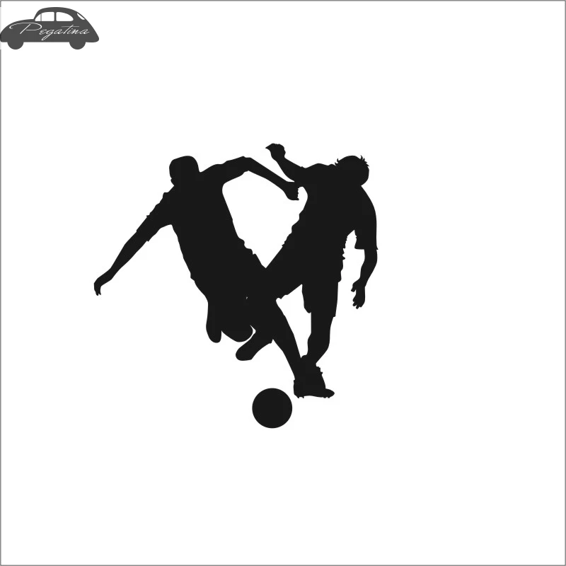 Football Player Sticker Sports Soccer Car Decal Helmets Kids Room Name Posters Vinyl Wall Decals Football Sticker