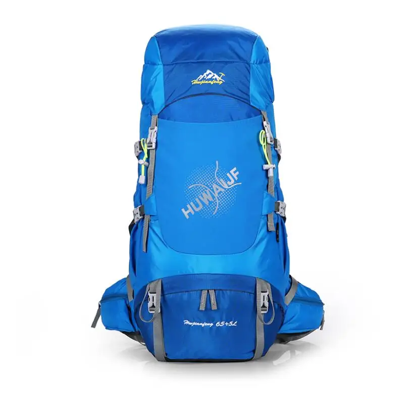 Пеший Туризм рюкзак 40L рюкзаки водонепроницаемый рюкзак для кемпинга Тренажерный Зал Сумка для путешествий Для женщин большой Спортивные сумки - Цвет: Синий цвет