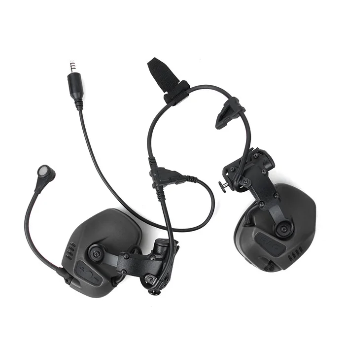 - TMC RC Maritime Tactical Communication Hearing Protection Headset Noise Reduction Fit ARC Rail SystemSKU051230