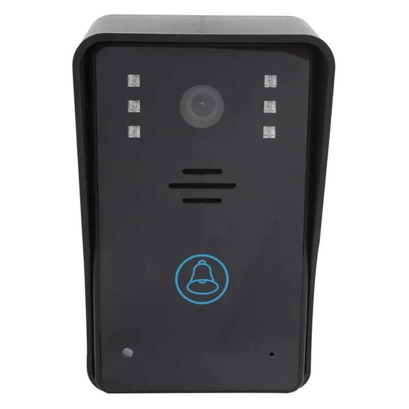 Камера 720P видео телефон двери дверные звонки домофон системы 7 дюймов 2 Мониторы с приложением дистанционное управление