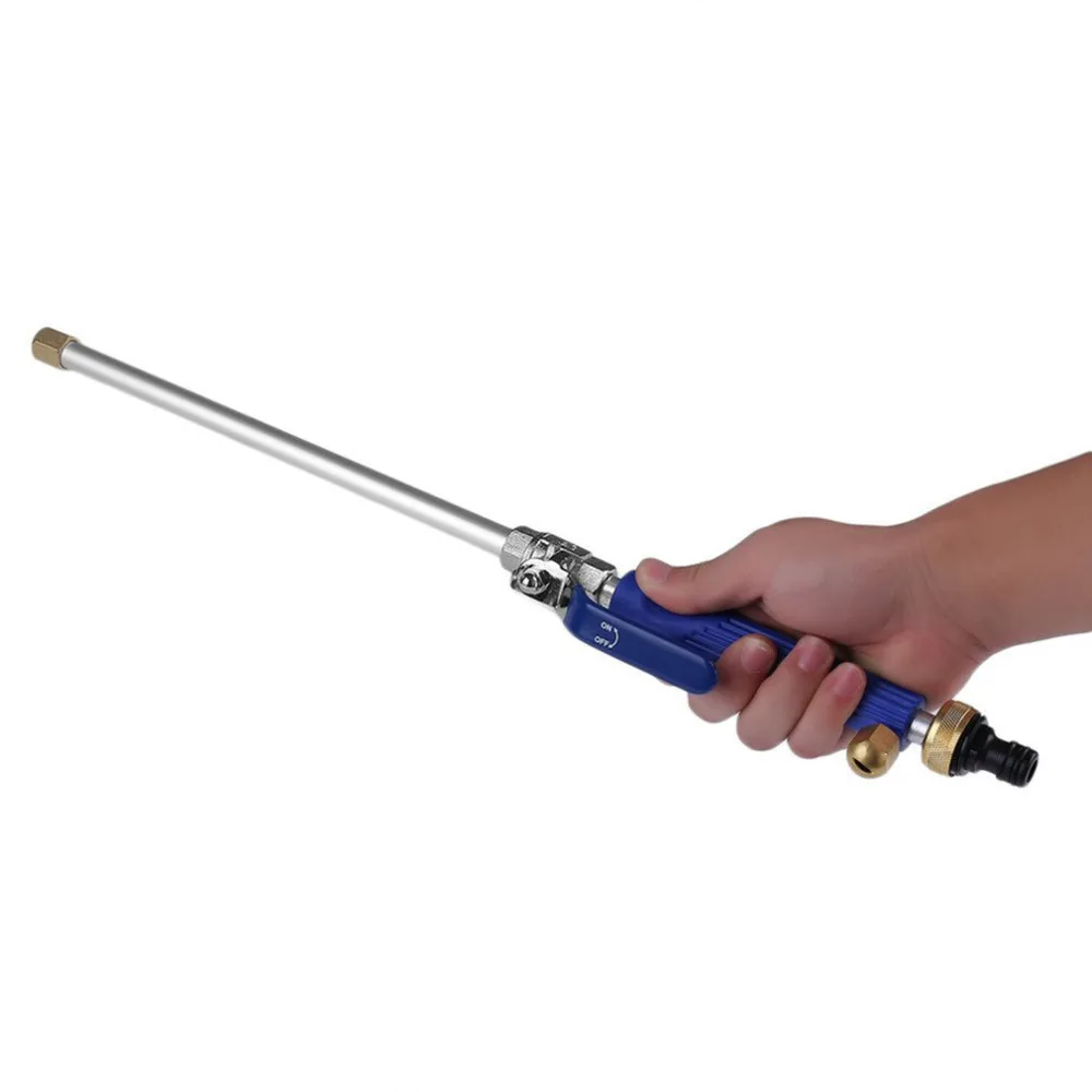 High Pressure Power Washer Gun Spay Hose Garden Car Washing Cleaning Water Nozzle Spray Distance 15