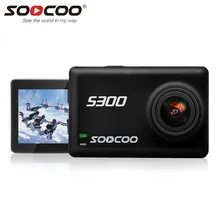 4 K 30FPS экшн Камера 16MP Wi-Fi Водонепроницаемый спортивные Камера SOOCOO S300 2,3" ЖК-дисплей сенсорного экрана 170 широкоугольный объектив с фокусным расстоянием 2,4 ГГц пульт дистанционного управления