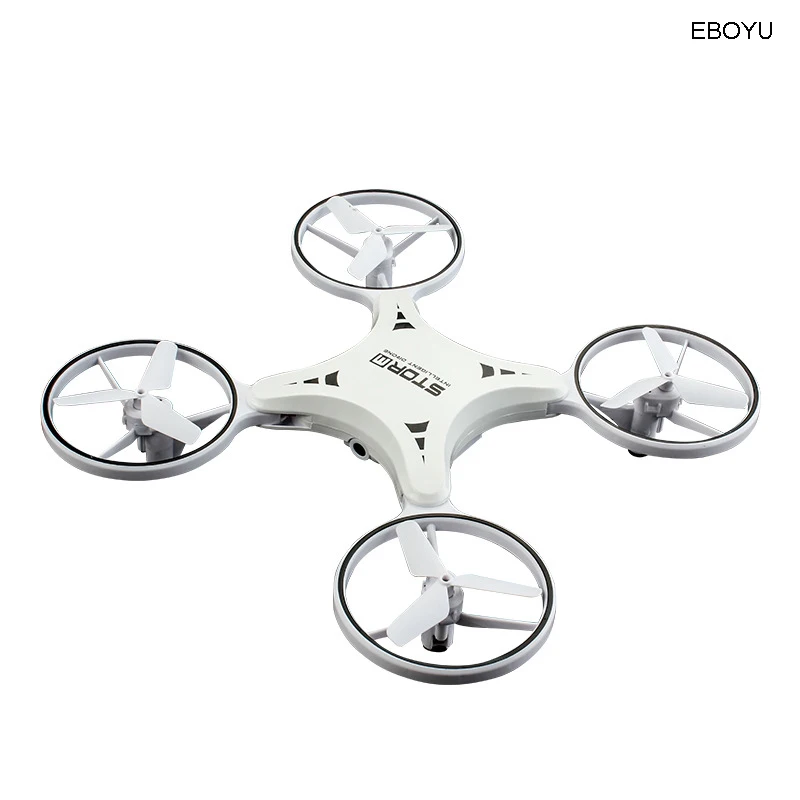 Eboyu Drone Ghz Indução Auto-evitar Obstáculos Quadcopter Novidade Mão Controlada Voando Bola Led Luz Rtf 023 rc 2.4 6 controlada voando bola led luz rtf
