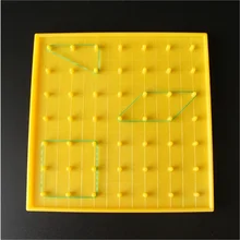 Детские обучающие средства, пластмассовая пластина для ногтей, обучающий инструмент для математики, начальная математика, маникюрная доска, инструменты, Геометрическая демонстрация