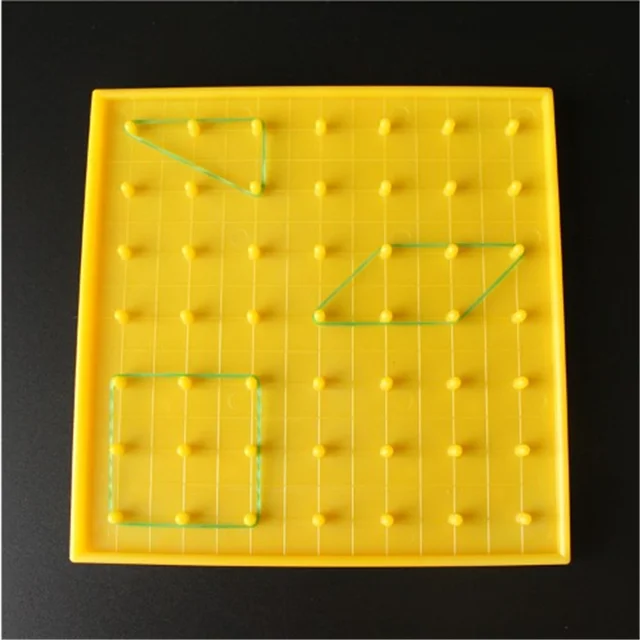 Best Value Children Educational Aids Plastic Nail Plate Mathematics Teaching Instrument Primary Mathematics Nailboard Tools Geometry Demo Best Value Children Educational Aids Plastic Nail Plate Mathematics Teaching Instrument Primary Mathematics Nailboard Tools Geometry Demo