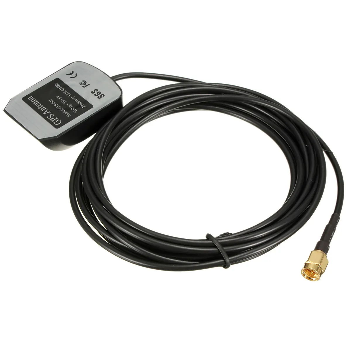 GPS Receiver GPS Antenna SMA Active Remote Aerial Connector 1575.42MHz