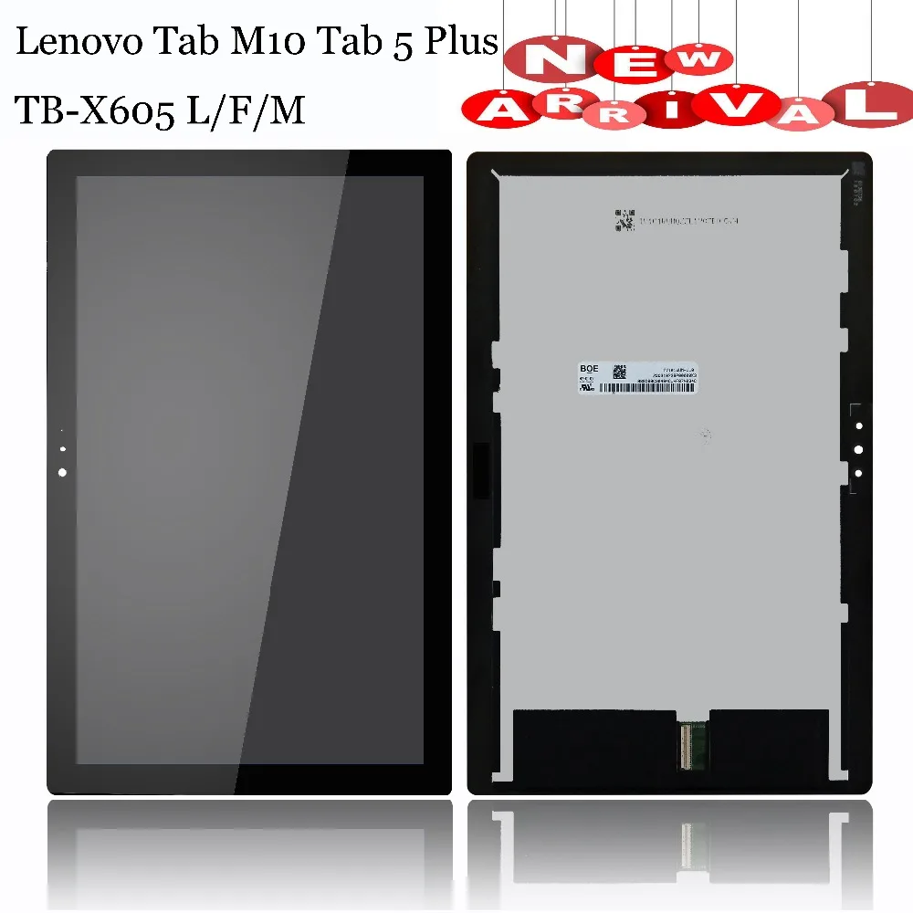 10 1 &quotдля Lenovo Smart Tab M10 Tab5 Plus TB X605 X605L X605F X605M ЖК дисплей Матрица с сенсорным экраном