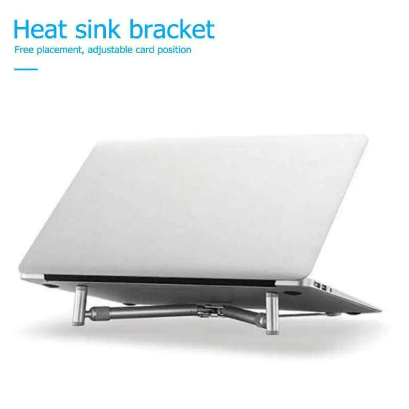 

Universal Aluminum Alloy Laptop Holder Folding Adjustable Portable Notebook Tablet X-Stand Bracket Notebook Tablet X-Stand New