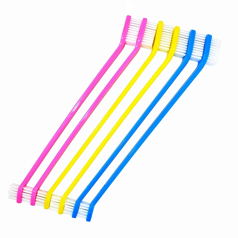 Title 3, New Pet Toys Dog Toothbrush Set Double Sided Ca...