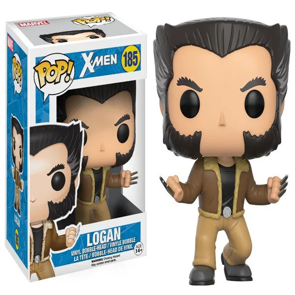 

pop Horror Movie: X-MEN - LOGAN 185# Wolverine Vinyl Figure Collectible Model Toy with Original Box