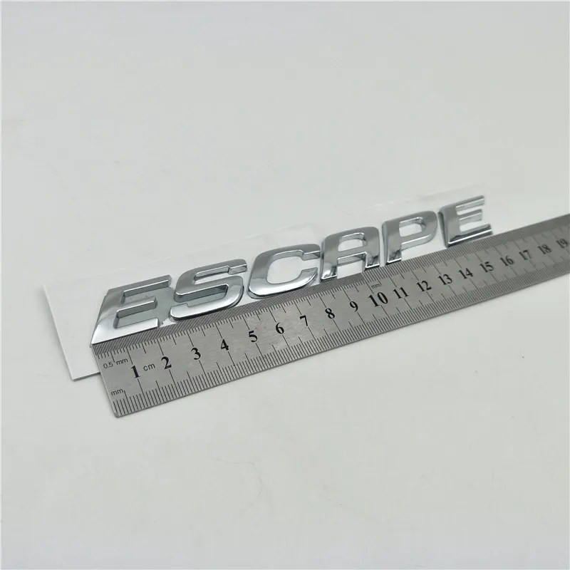

For Ford Escape Emblem Rear Trunk Letters Badge Decal Tailgate Logo