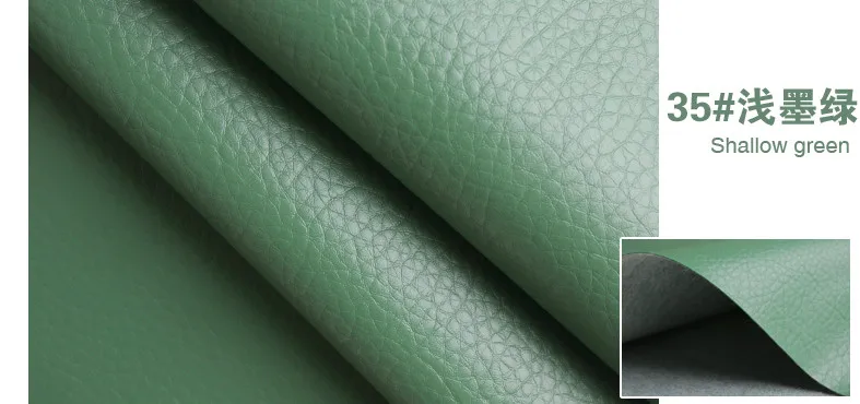 35 # جودة عالية بو الجلود أكياس النسيج مثل leechee ل diy الخياطة أريكة الجدول الأحذية السرير المواد (138*100 سنتيمتر)