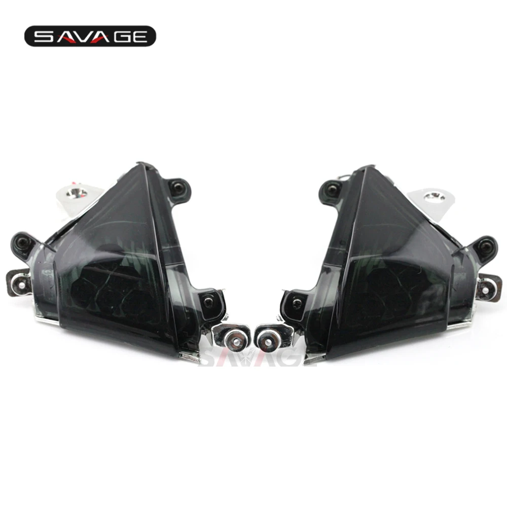 Front LED Turn Signal Indicator For KAWASAKI ZX-10R ZX10R 2004-2005 (6)