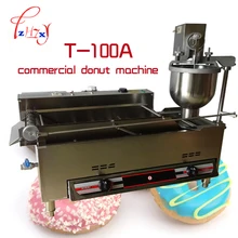 Газовых и электрических автоматического пончик machine_commercial пончик машина Фрайер maker_donut Нержавеющая сталь Пончик производители t-100a 1 шт.