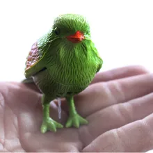 Голосовое управление музыкальная игрушка птица Моделирование Милая Поющая песня птица игрушка кукла забавная электронная клетка для домашних животных украшения игрушки утренняя птица