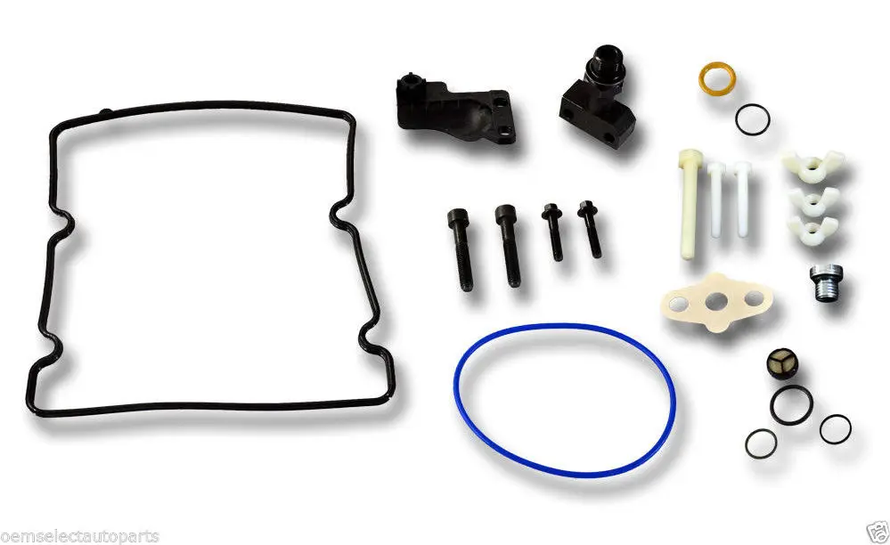 Fits For Ford 6.0L STC HPOP Oil Pump Fitting Update O-Ring Repair Kit 4C3Z-9B246-E,4C3Z-9B246-C,4C3Z9B246E,4C3Z9B246C