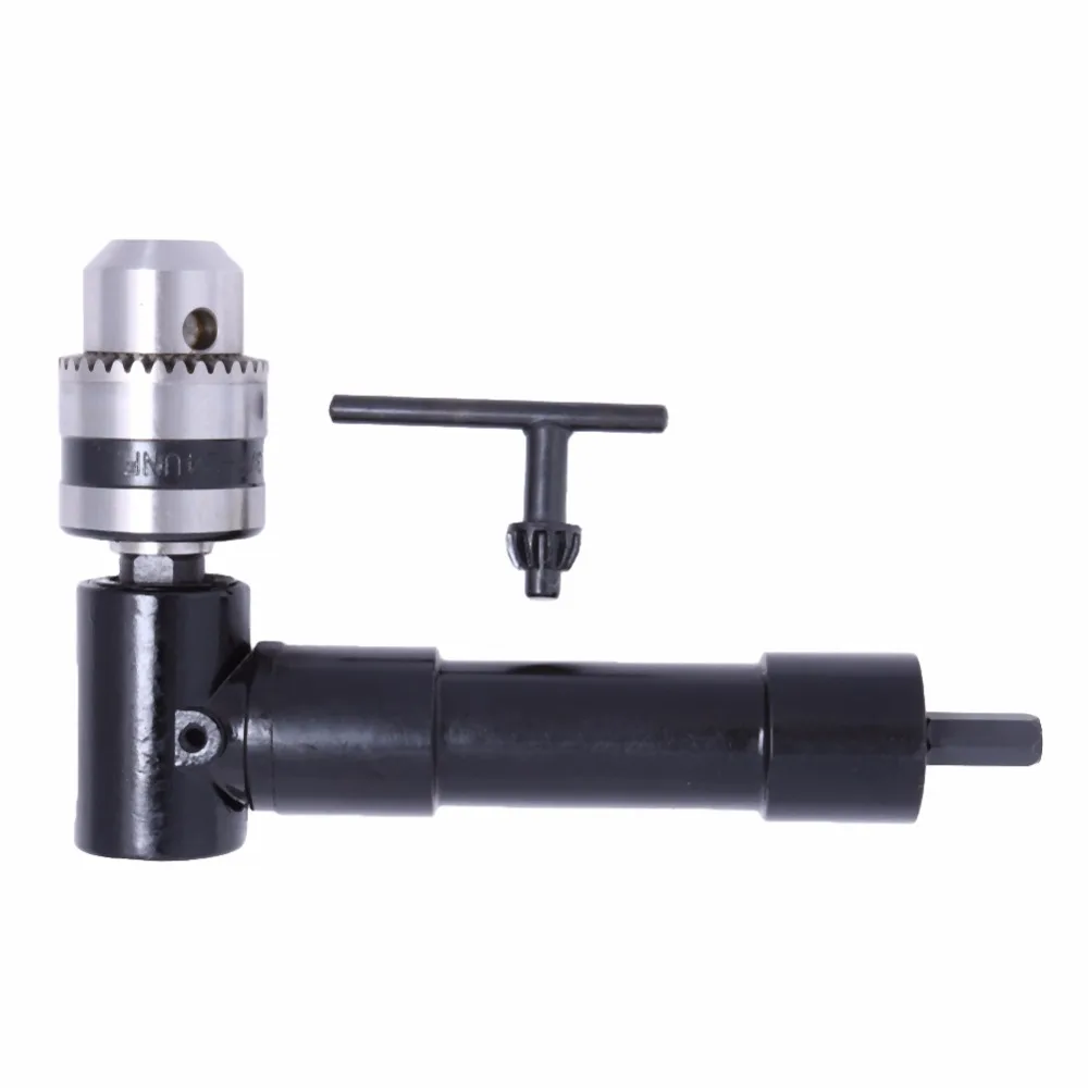 1500RPM 3/8" Aluminium Head Right Angle Drill Attachment Bit 90 Degree