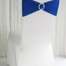 Стул эластичный ремешок высококачественный спандекс стул лента для свадебного украшения/лайкра стрейч на стул полоса