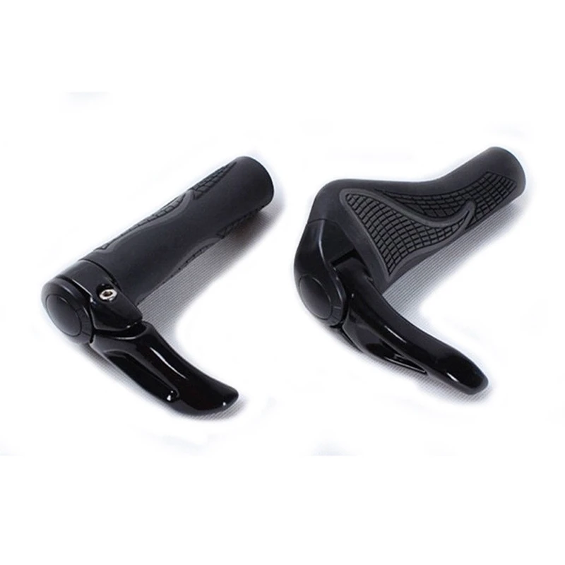

Cycling Mountain Bike Bicycle Handlebar Handle Bar Grips End LOCK-ON Ergonomic