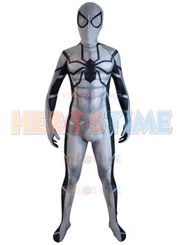 

Stealth Future Fundation Spider-man Costume 3D Printed Halloween Superhero Cosplay Party Suit For Adult/Kids/Custom Made