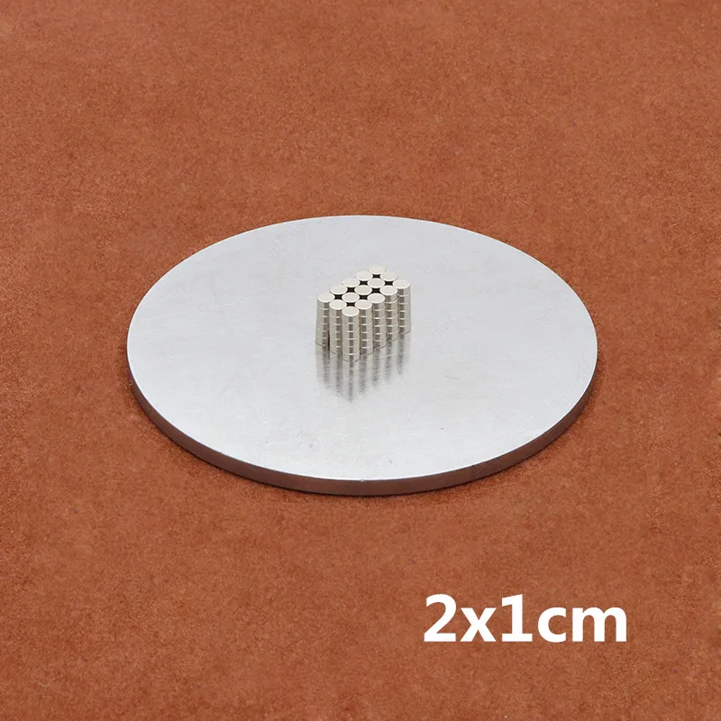 

200pcs 2 x 1 mm NdFeB Small round Super Strong Magnet Powerful Neodymium N35 Rare Earth Permanent Magnets for crafts Disc