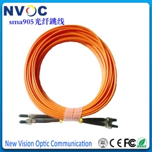 5 шт./лот, SMA-A LC/UPC+ B ST/UPC, мм(62,5/125) дуплекс 30 м, керамический наконечник, ПВХ куртка, 3,0 мм SMA Волоконно-оптический патч-корд перемычка