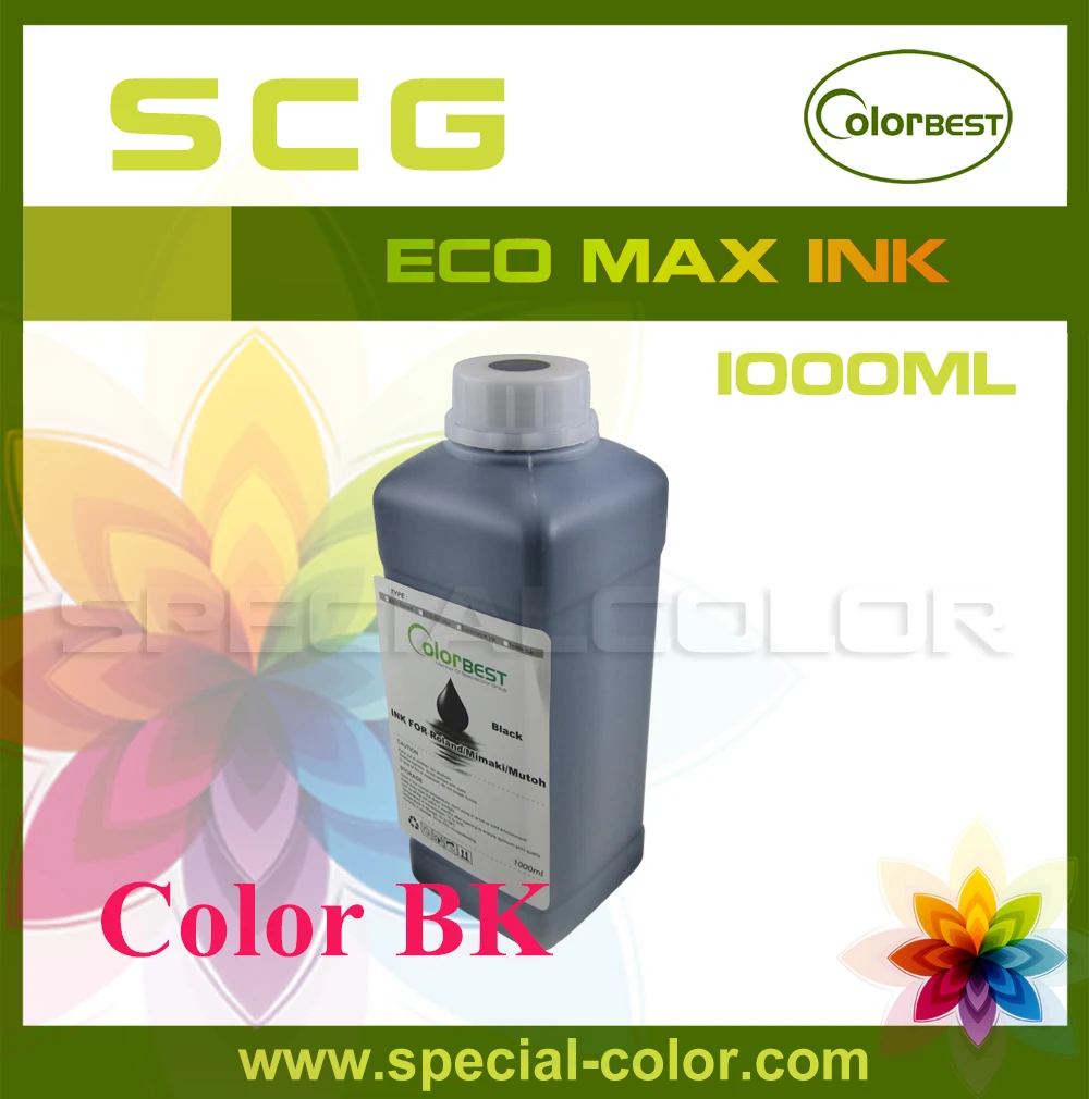 Цвет черный китайский принтер печати чернила Wit-Цвет Allwin Infiniti DX5 принтер экосольвентные чернила 1000 мл