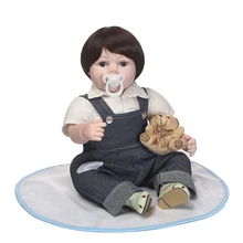 Muñeco reborn de 55 cm con Osito