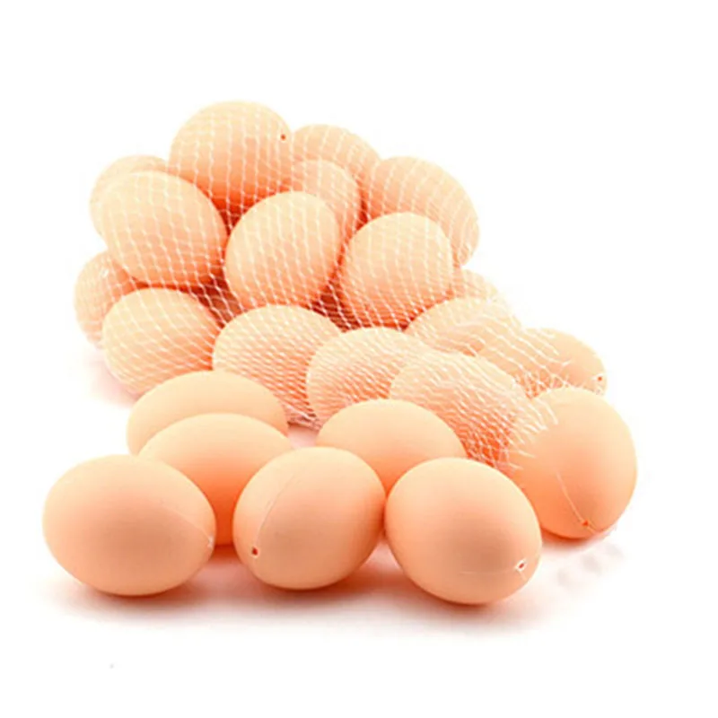 

10 Pcs Artificial Fake Egg Food Dummy Kitchen Party Wedding Home Table Decoration Photo Prop Toy