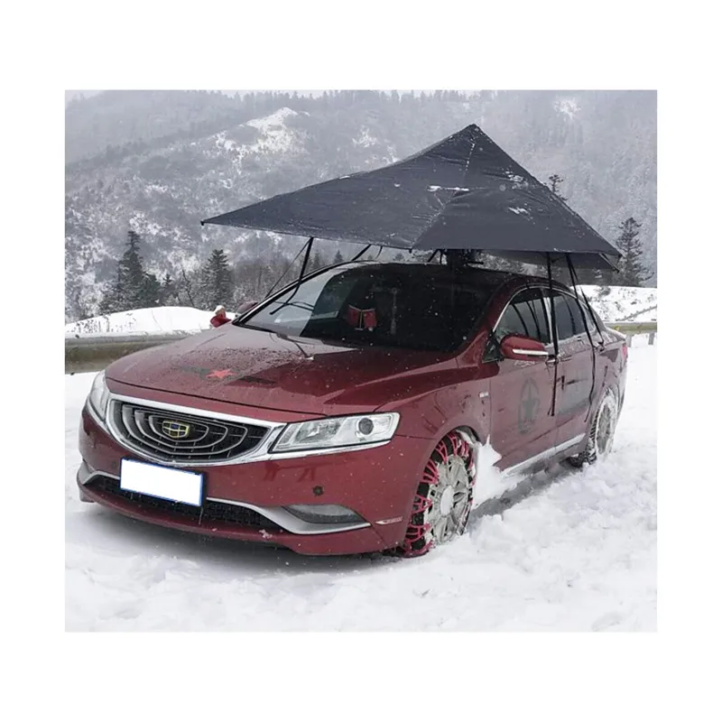 

Car Roof Anti-Snow Shelter - Car Umbrella Covers 3.8 Meters Remote Control Automatic Hail Snow Protection