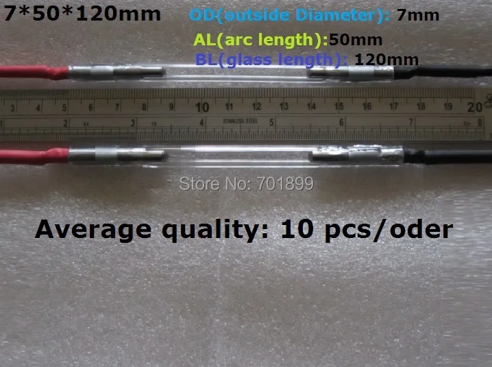

7*50*120mm chinese cheap IPL Lamp 10 pcs