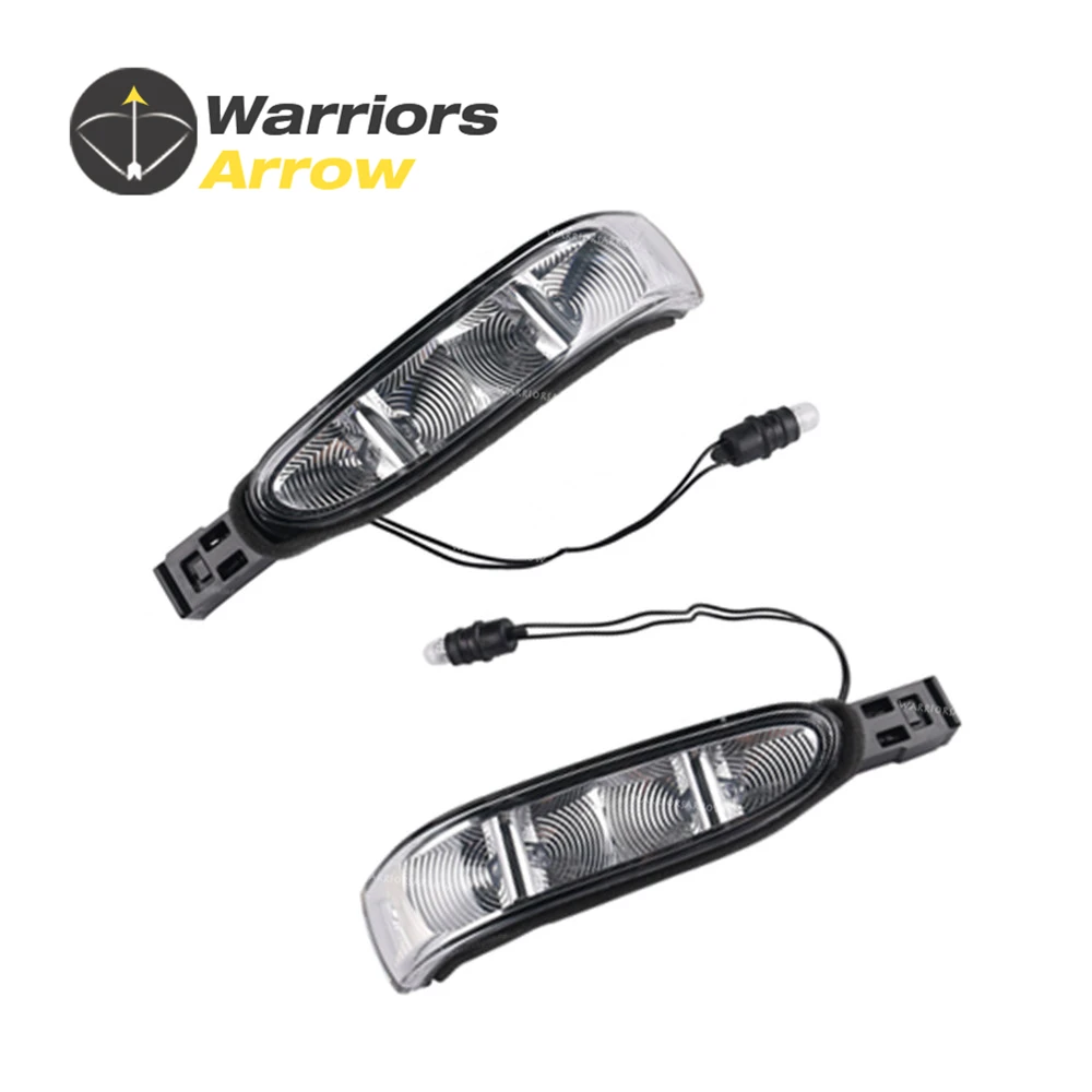 

1648200521 1648200621 For Mercedes Benz ML350 ML500 ML320 GL450 GL550 Pair Front R + L Door Mirror Turn Signal Indicator Light