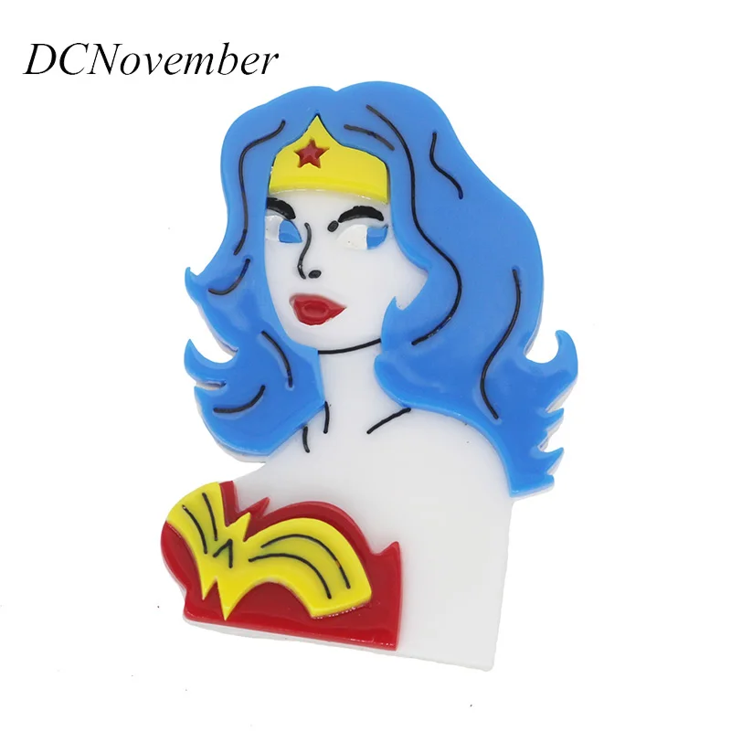 Wonder Женская Брошь Pins Princess Diana / Prince на булавке|Броши| |
