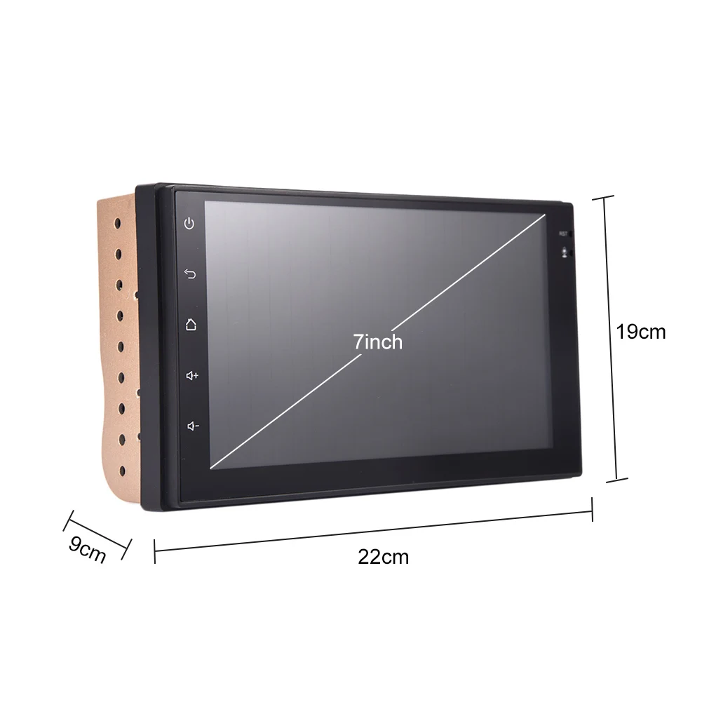 Discount 7 Inch Smart Android 6.0 2 Din Car Stereo Radio Player GPS Navigator Car Multimedia Player Support Wireless Hand Free Phone Call 4