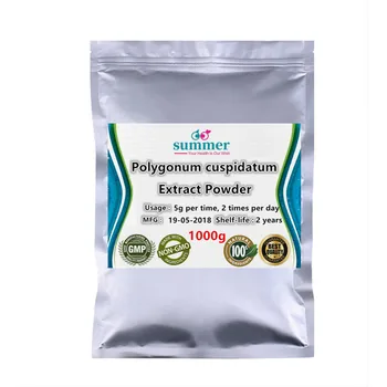 

1000g Pure Polygonum cuspidatum extract powder,Reynoutria japonica Houtt,Cuspidatum,giant knot weed for anticoagulate,anticancer