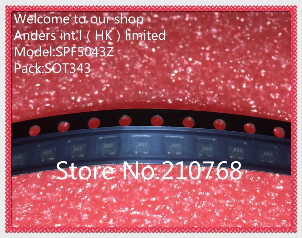 100% Новый оригинальный SPF5043Z SPF5043 SOT343|new memo|new transistornew shoes coming out |