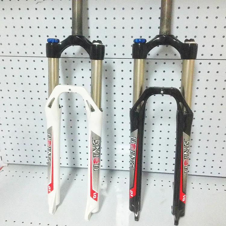MTB Bike Bicycle Fork V/Disc Brake Oil Pressure Lockout Mountain Cycle Suspension Aluminum Parts | Спорт и развлечения
