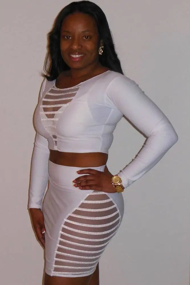 plus size all white affair