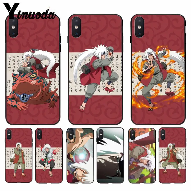 Yinuoda Naruto Jiraiya Топ подробные Популярные Чехлы для мобильных телефонов Apple iPhone 8 7 6 6S