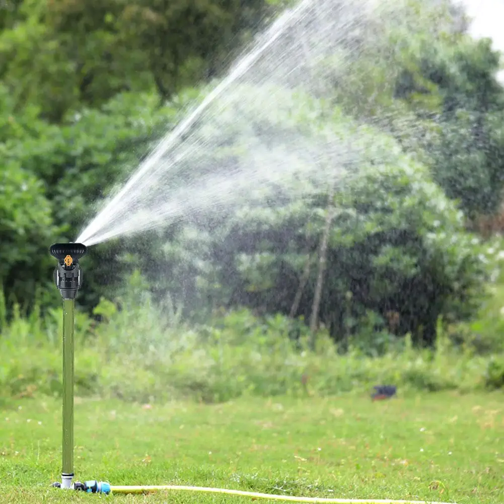 

Agricultural Irrigation Sprinkler Garden Tools Long Distance Sprinkler High Quality 180 Degree Rotating Sprayer 3 Nozzels